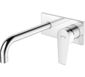 Built-in wash-basin mixer 22 cm spout